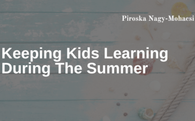 Keeping Kids Learning During The Summer